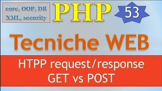 PHP 5.5 ITA 53: form e DBMS - metodi GET e POST a confronto