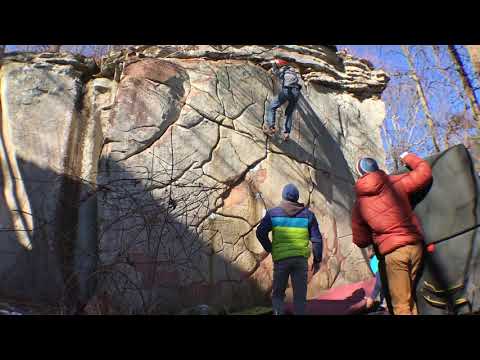 Beta Video for climb Deception v7, Stone Fort