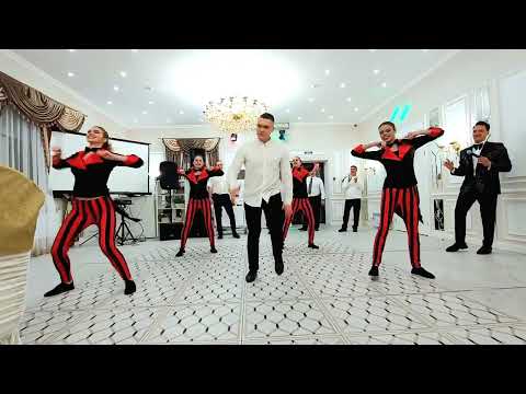 😄Веселый конкурс - танец на свадьбе 2024😂💃 'Shine' шоу-балет 'Шайн'💃🎙ведущий🎤 Еламан