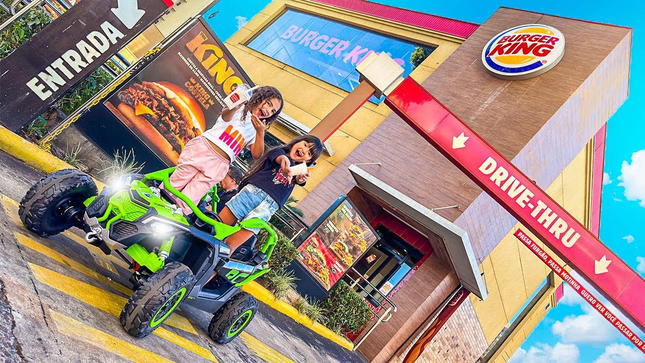 LEVEI MINHA MELHOR AMIGA ​⁠@PerolaReis NO DRIVE THRU!!!