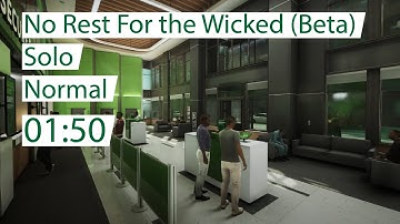 Payday 3 Beta Speedrun: NRFTW Solo in 1m50s