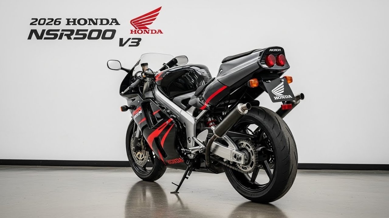 New 2026 Honda NSR500 V3 REVEALED 🔥 The Return of a Two-Stroke