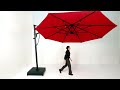 Treasure Garden AKZ Plus Cantilever Umbrella