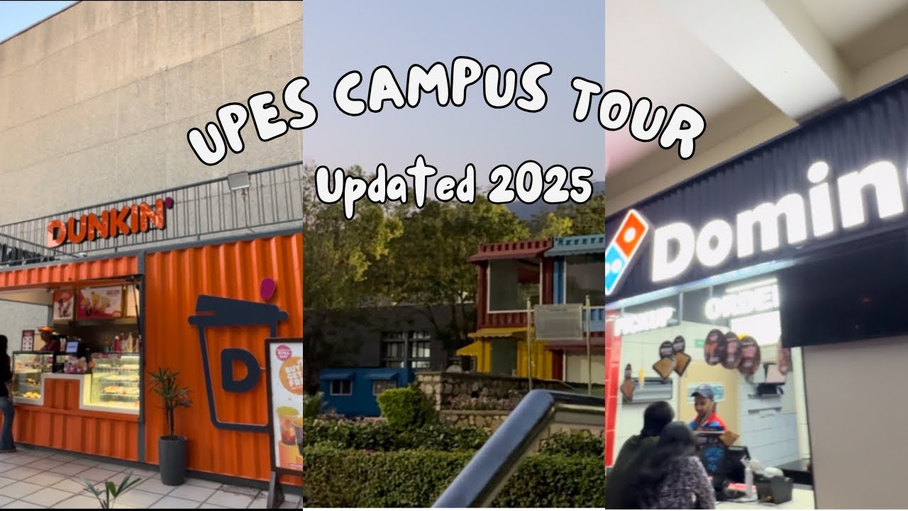UPDATED* UPES Campus Tour Bidholi 2025!!