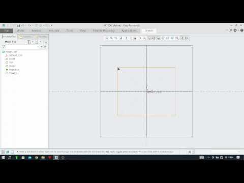 Video-59 How to use trim command in Creo Parametric @CAD-Masters