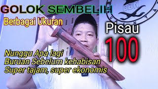 GOLOK SEMBELIH DAN PISAU SEMBELIH BERBAGAI UKURAN, HARGA TERJANGKAU