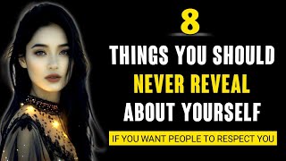 Celebrity 8 things you should never reveal about yourself if you want people to respect you Profile
