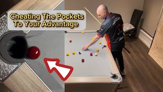 Cheating The Pockets To Your Advantage | 8 Ball | Michael Scerri