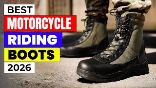 Best Motorcycle Riding Boots in 2026 – Ultimate Buyer’s Guide