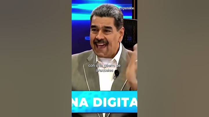 Maduro dice que Trump está "destruyendo" las "reglas económicas del mundo"