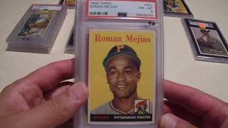 2026 The National 6 of 8 Vintage Pittsburgh Pirates Slabs 1957 Topps Bill Mazeroski Rookie Card 2026 The National 6 of 8 Vintage Pittsburgh Pirates Slabs 1957 Topps Bill Mazeroski Rookie Card