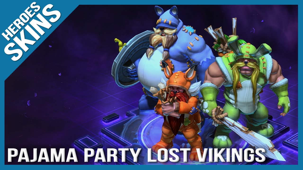 Skin Spotlight: Pajama Party Lost Vikings