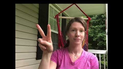 How to sign:  See, Look