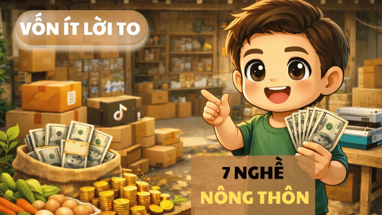 7 Nghề Ở Nông Thôn Dễ Làm – Vốn Ít, Lợi Nhuận Cao, Ai Cũng Có Thể Bắt Đầu