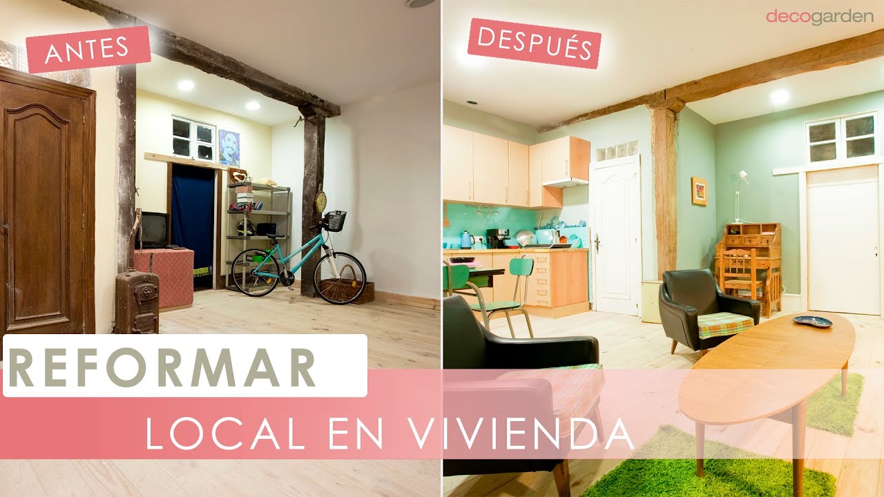 REFORMAR local en vivienda 🏠​ Apartment tour Decogarden 💕​