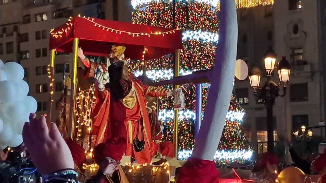 Cabalgata de los reyes Magos Valencia 2026