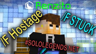 TUTORIAL COMANDOS /f stuck y /f hostage | SOLO LEGENDS |
