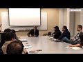 JP interacts with Columbia University Students, New York