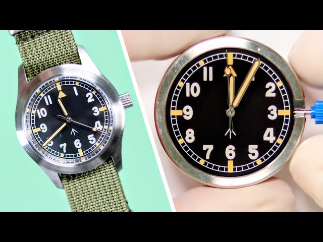 時計 MOD vintages military pailot S design I Built a Vintage Pilots Watch from AliExpress - YouTube
