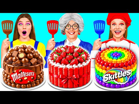 Me vs Grandma Cooking Challenge | Simple Kitchen Tricks