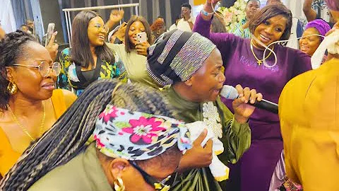 Watch How Adeyinka Alaseyori Sing for Iyabo Ojo for the First Time at Royal Hugs CEO's Birthday