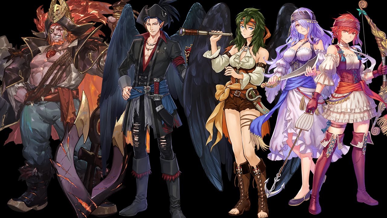 Fire Emblem Heroes: Voice Clips - Perilous Seas (Surtr, Naesala, Vika, Hinoka Camilla Duo)