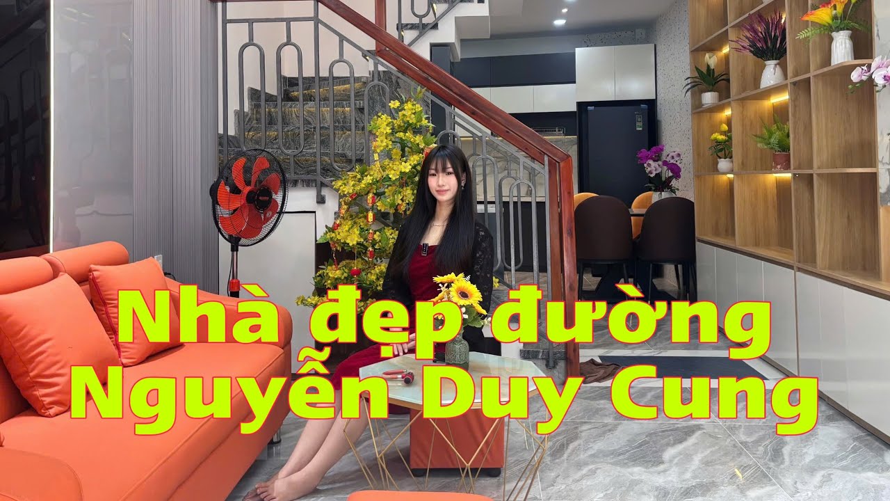 Nhà đẹp gò vấp Nhà phố đẹp đường Nguyễn Duy Cung ngay Emart gần nhà ga T3