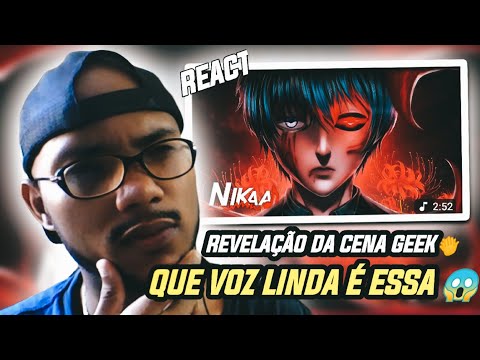 🔥 REACT EMOCIONANTE: "Habita em mim" - Kaneki (Tokyo Ghoul) | Nikaa | Análise Profunda! 🩸🖤
