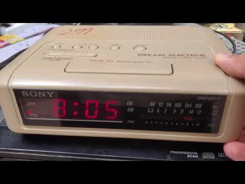 Radio with clock Sony ICF C273L (Germany) 