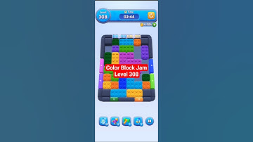 Color Block Jam - Level 308 #colorblockjam #games #colorblocks #gaming #solution