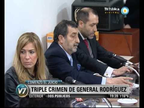 Visión Siete: Cuatro acusados en el juicio por el triple crimen de ...