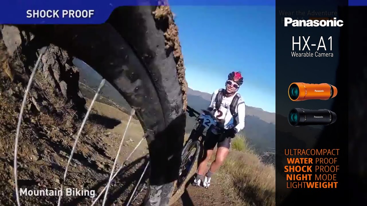Panasonic Action Cam Camera HX-A1 | Adventure Race | Shock-proof
