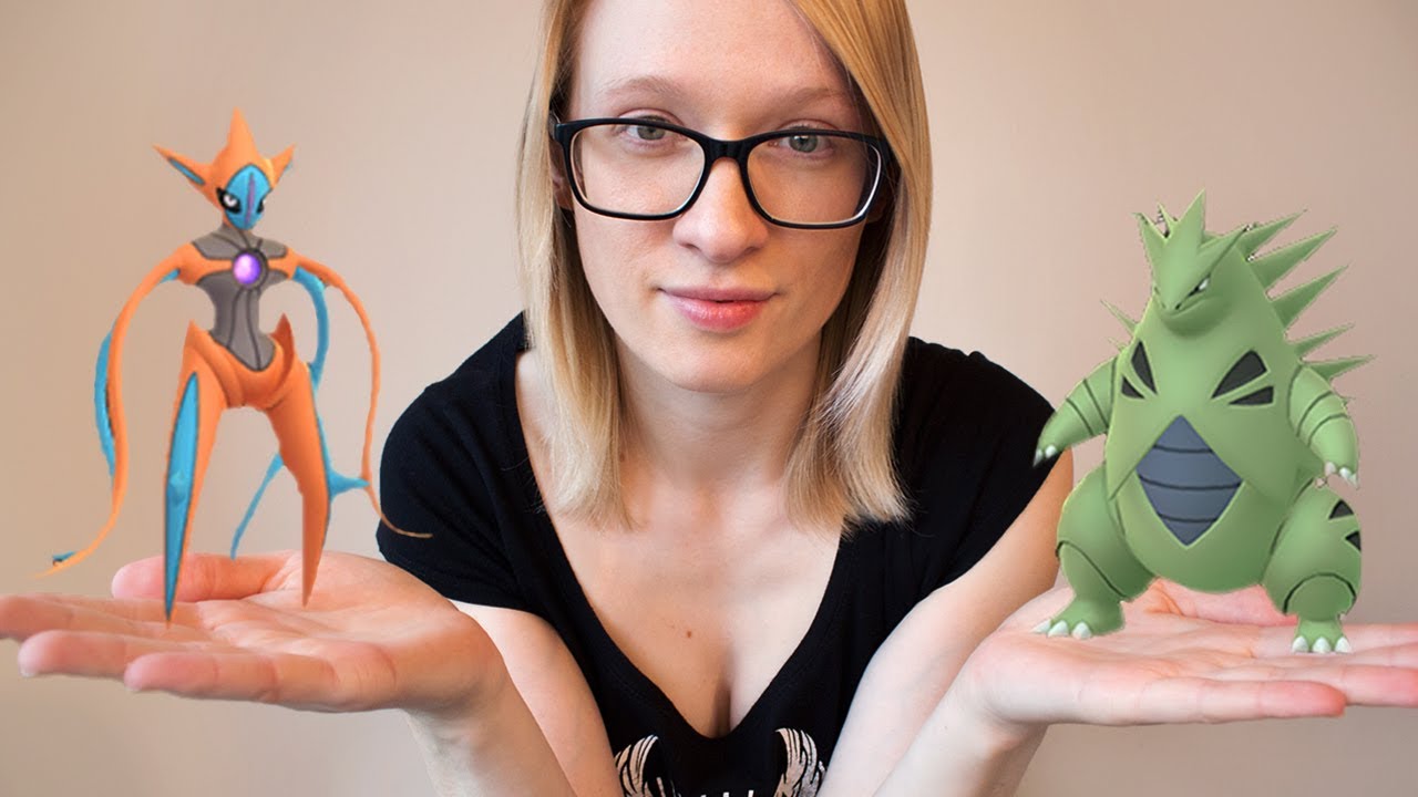 ASMR | Deoxys vs 1 Tyranitar CHALLENGE (windy weather!) | Pokémon Go