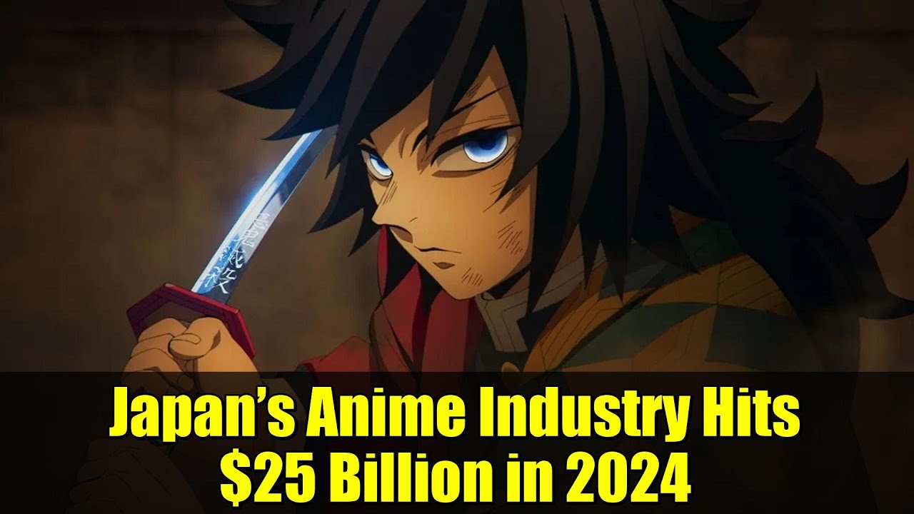 Japan’s Anime Industry Hits $25 Billion in 2024 | Global Boom Explained!
