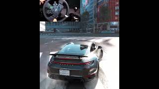 Forza Horizon 6 - Porsche 911 Turbo S (2023) | Logitech RS50 Gameplay #shorts