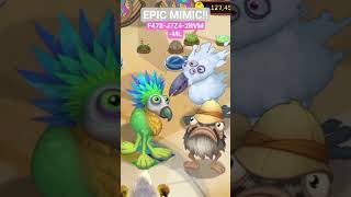 getting epic mimic #mysingingmonsters #mobileapp #mobilegame #msm