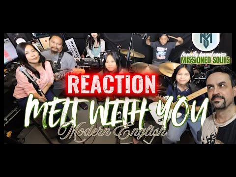 Melt With You by Modern English  Missioned Souls  family band studio cover REACTION