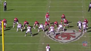 Kansas City Chiefs (2017-2018) RPOs - Outside Zone Lock BS Slant Flat