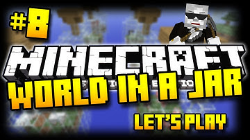 Minecraft PS3 - World In A Jar Survival - Part 8 - THE LONELY GOLD! ( PS3 )