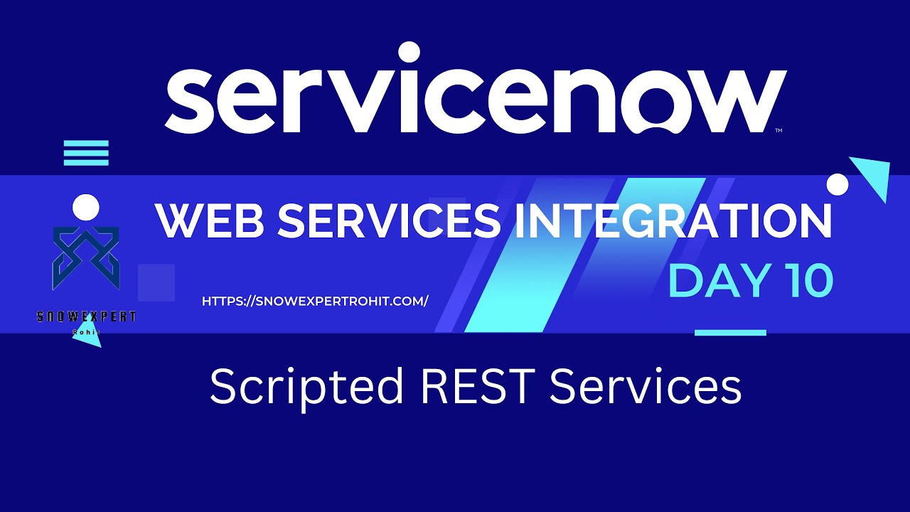 Web Services Integration Day 10 | Scripted REST for Inbound Integration ...
