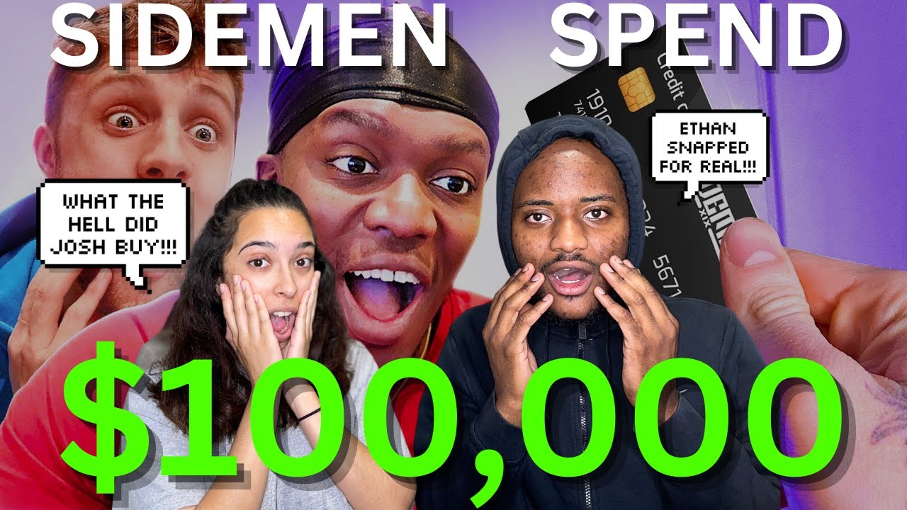 SIDEMEN HAVE 5 MINUTES TO SPEND $100,000 | RAE AND JAE