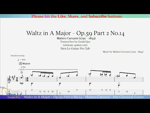Opus 59 Part 2 No 14 - Waltz In A Major