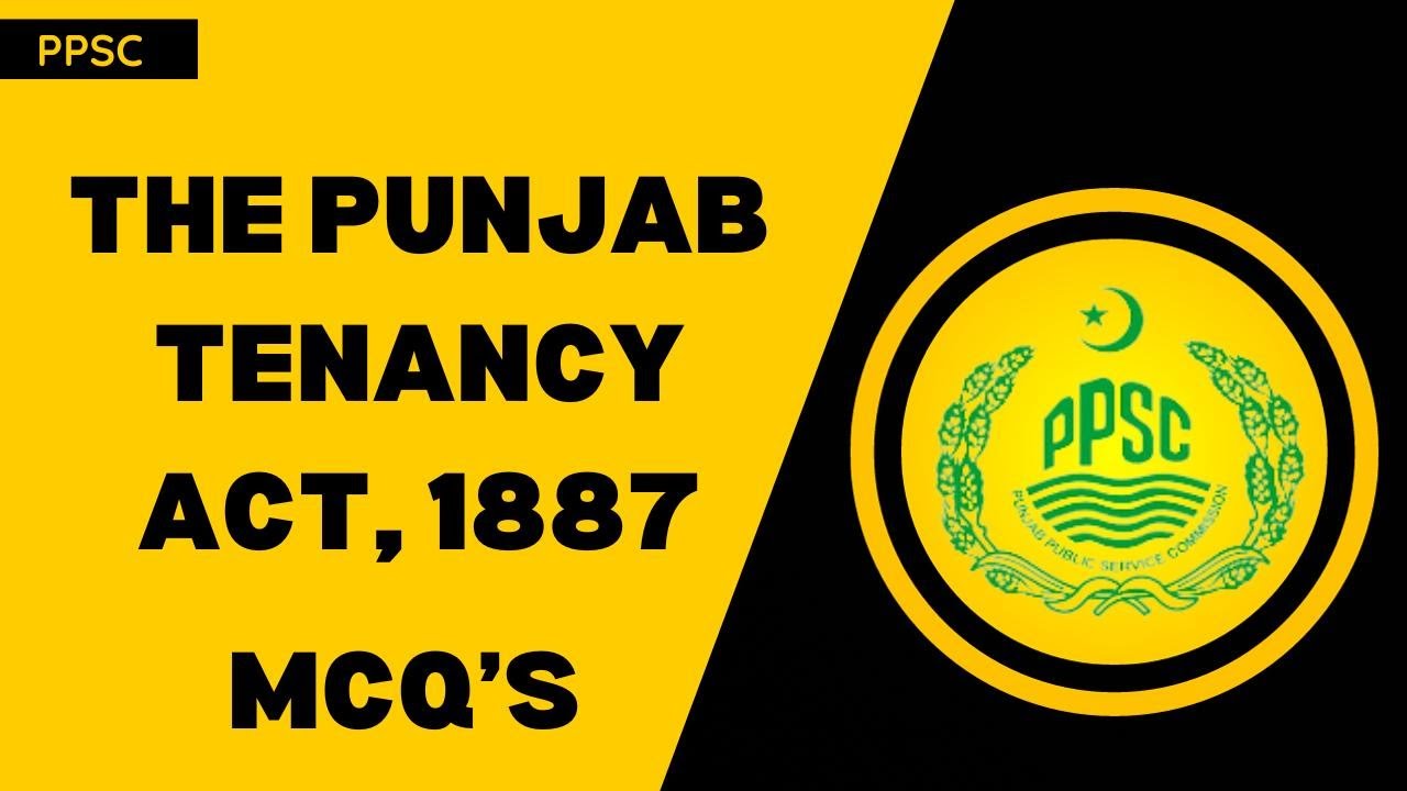 the-punjab-tenancy-act-1887-youtube