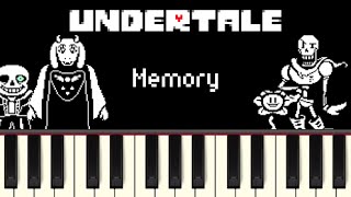 Memory - Undertale [Synthesia]