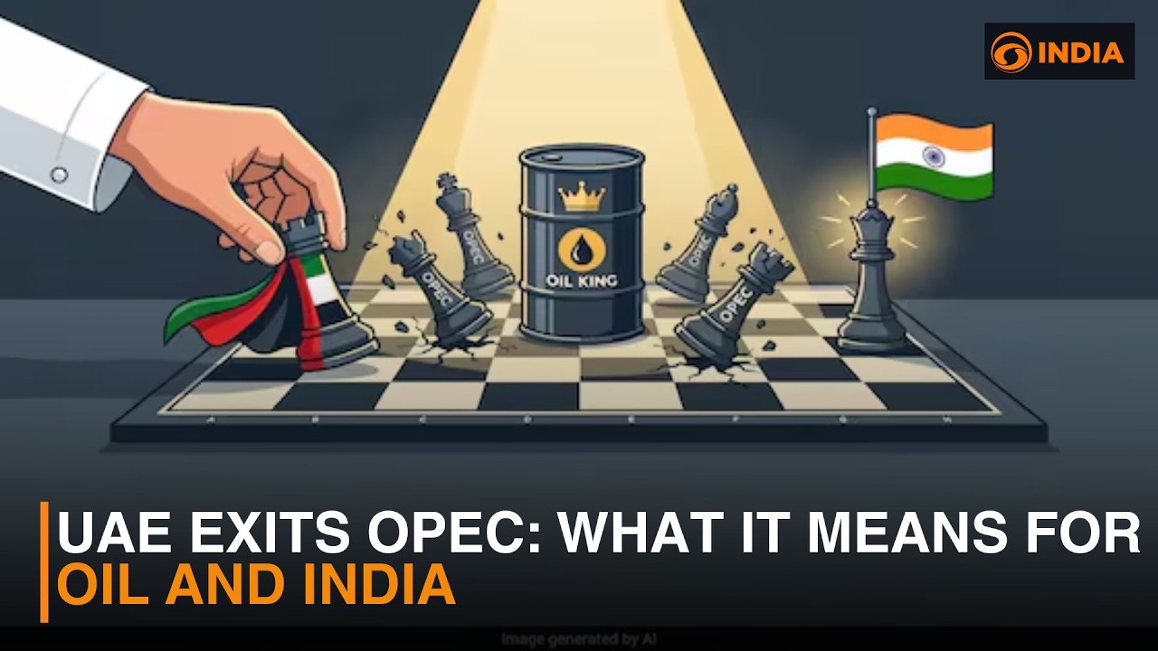 UAE exits OPEC: what it means for oil and India - YouTube