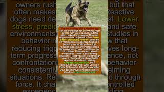 First 90 Days With a Reactive Dog (What Matters Most) #dogpsychology #puppy