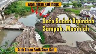 ALHAMDULILLAH❗️GORONG-GORONG BOX CULVERT KALI SEPAK SUDAH DIBERSIHKAN, SOFA DOANG YANG PINDAH #kdm 