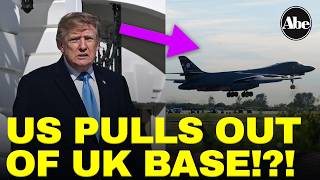 U.S. MILITARY PULLS OUT of UK Base Amid IRAN TERROR PLOT FEARS...