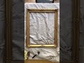 This tutorial is for the 10k ppl who thought I ruined an authentic vintage gold frame 🫡 #upcycle