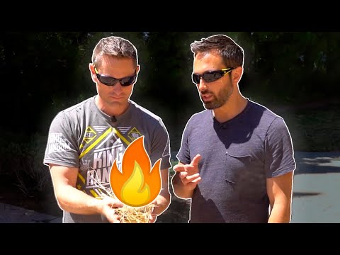 Video: ¿Cómo se puede extinguir un fuego pequeño con mayor facilidad?